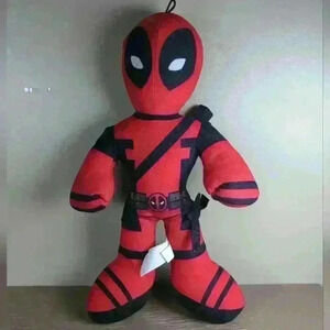 Marvel Comics 'Deadpool' 14  Inch Stuffed Plush Toy - Used But Still Awesome!